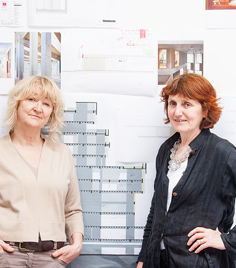 Bild: Yvonne Farrell und Shelley McNamara, Grafton Architects, Foto: Alice Clancy 