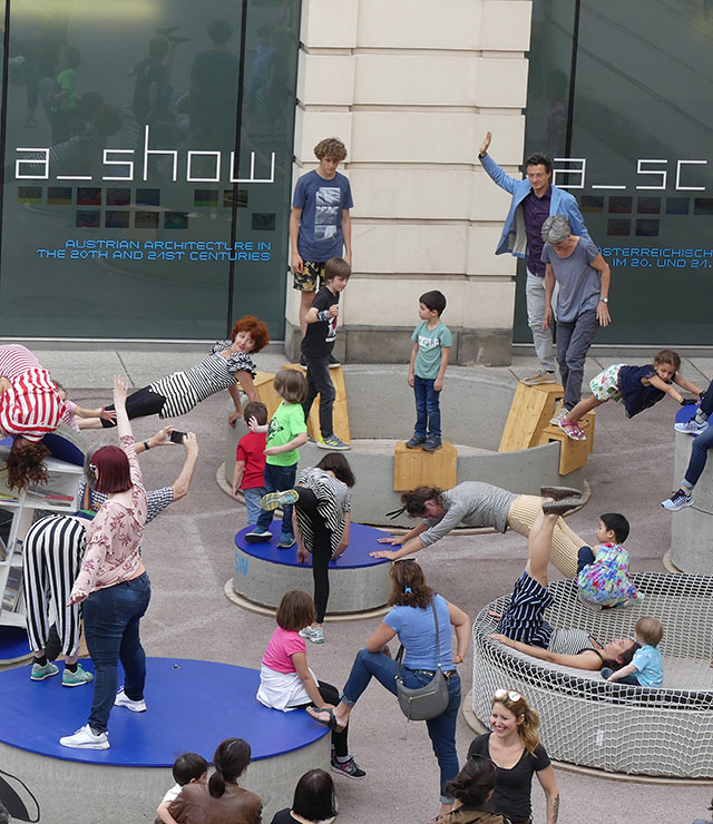 Bild: KinderKulturParcours 2018
© Architekturzentrum Wien, Foto: Martina Frühwirth