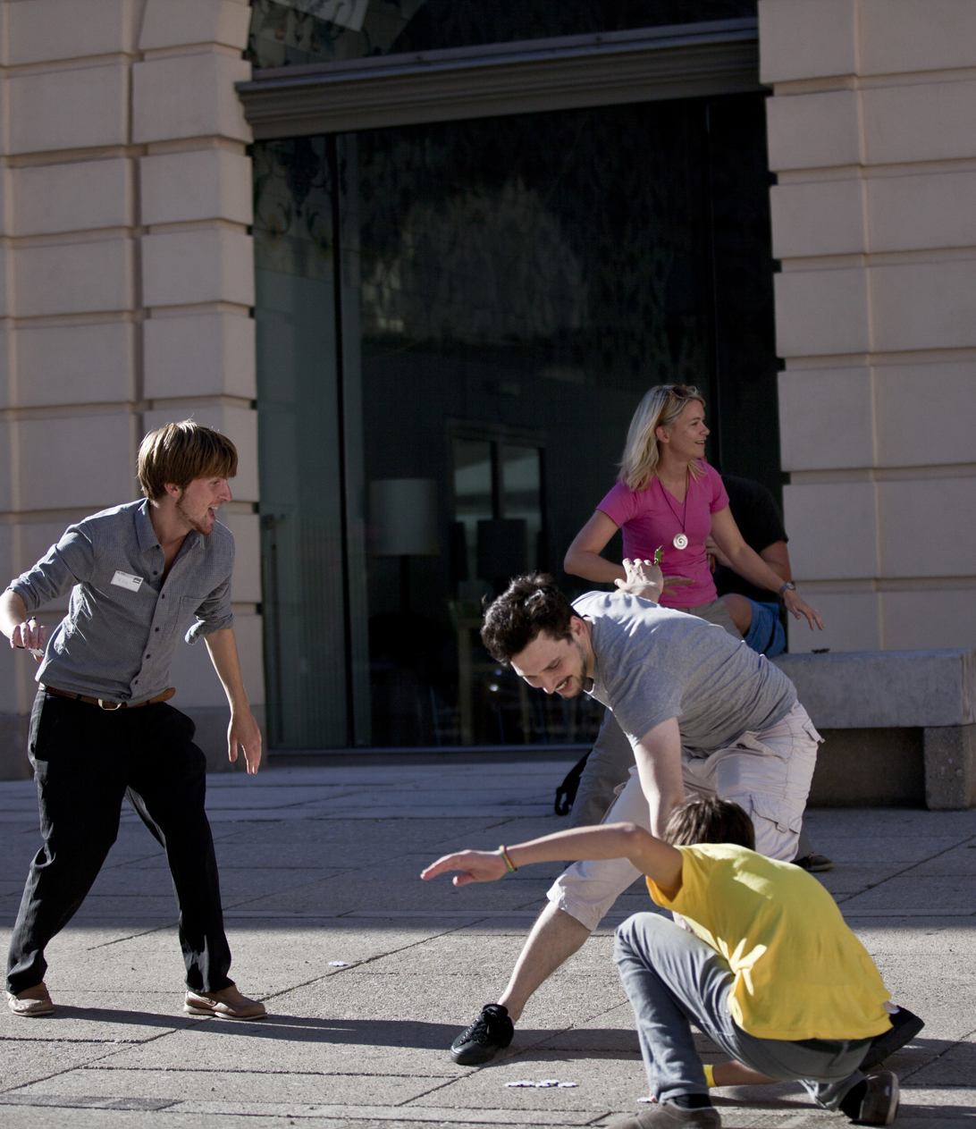Bild: Post-itismus im MuseumsQuartier, Urban Game © Play:Vienna